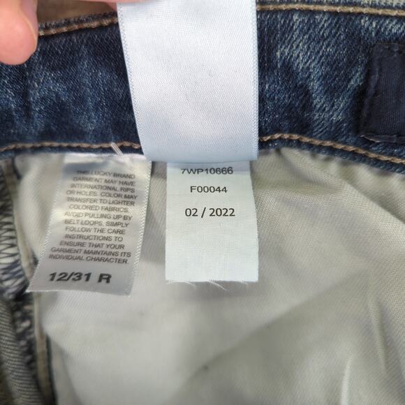 Lucky Brand Sweet Boot Cut Jeans Women's Size 12 Stretch 7wp10666 - Picture 9 of 10